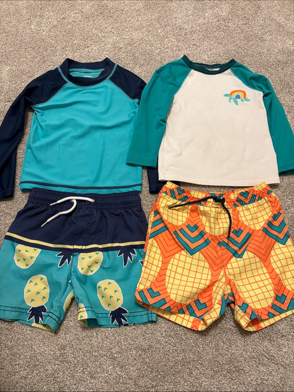 Toddler Rash Guard Swim Sets
